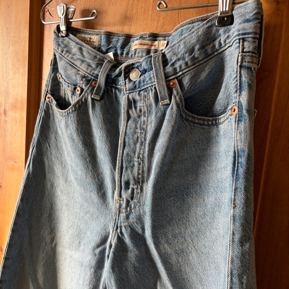 Levi's Ribcage Straight Ankle  size 27 Denim Jeans - Picture 8 of 11